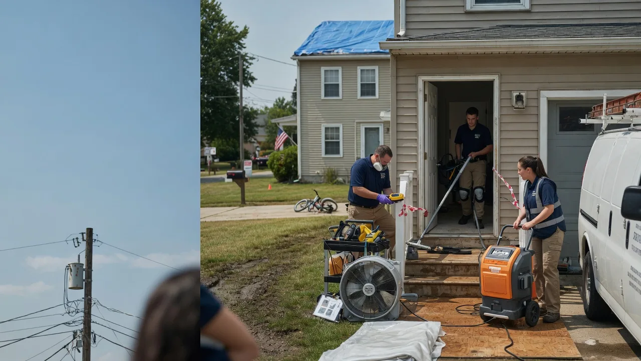 Water Damage Repair in English, IN near me